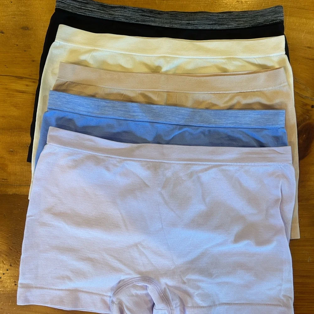 NWOT Women's Multi-Pack Cotton Boy Shorts - Picture 1 of 4